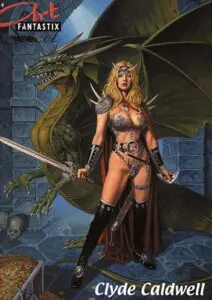 Art Of Clyde Caldwell克莱德·考德威尔的艺术原画