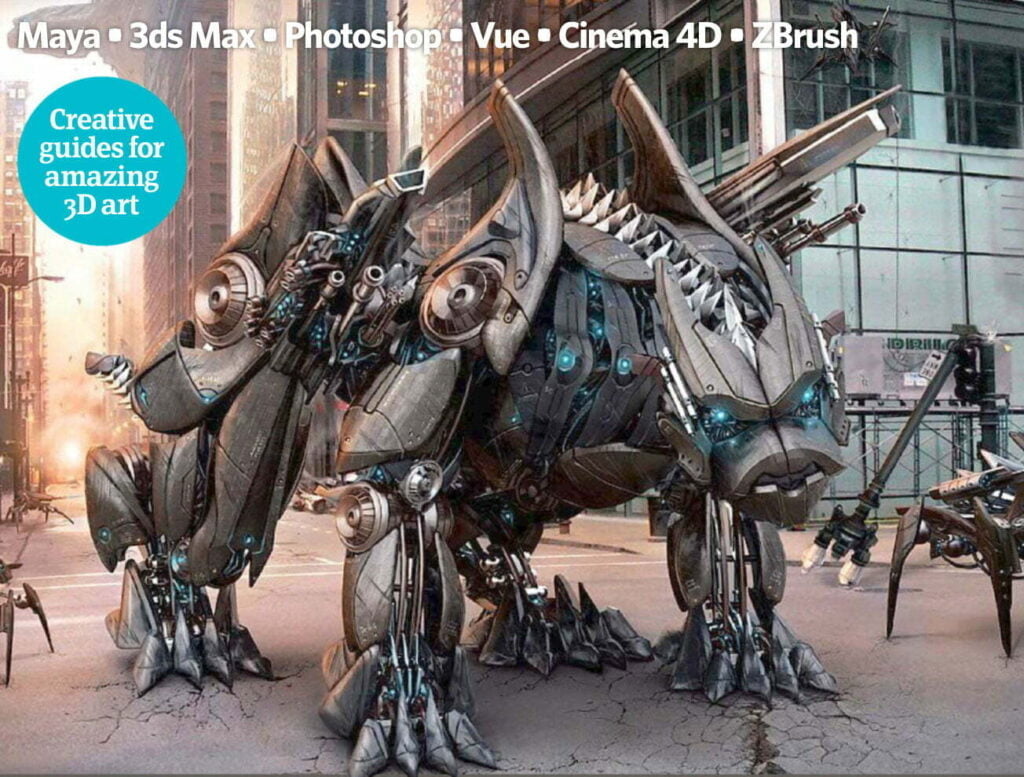 3D Art & Design艺术与设计杂志合集免费下载