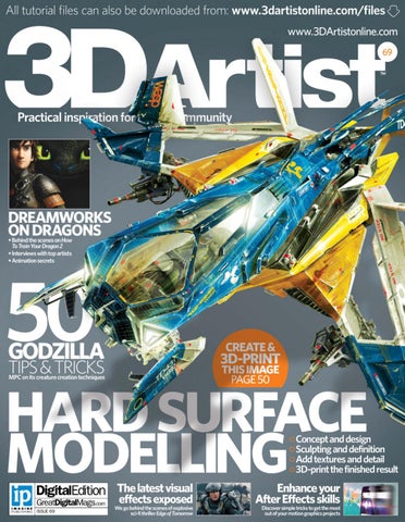 3D Artist艺术家2009-2014年杂志pdf合辑56本