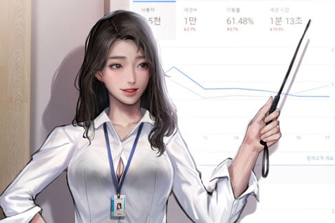 韩国画师KIDMO新员工培训OL秘书原画免费下载