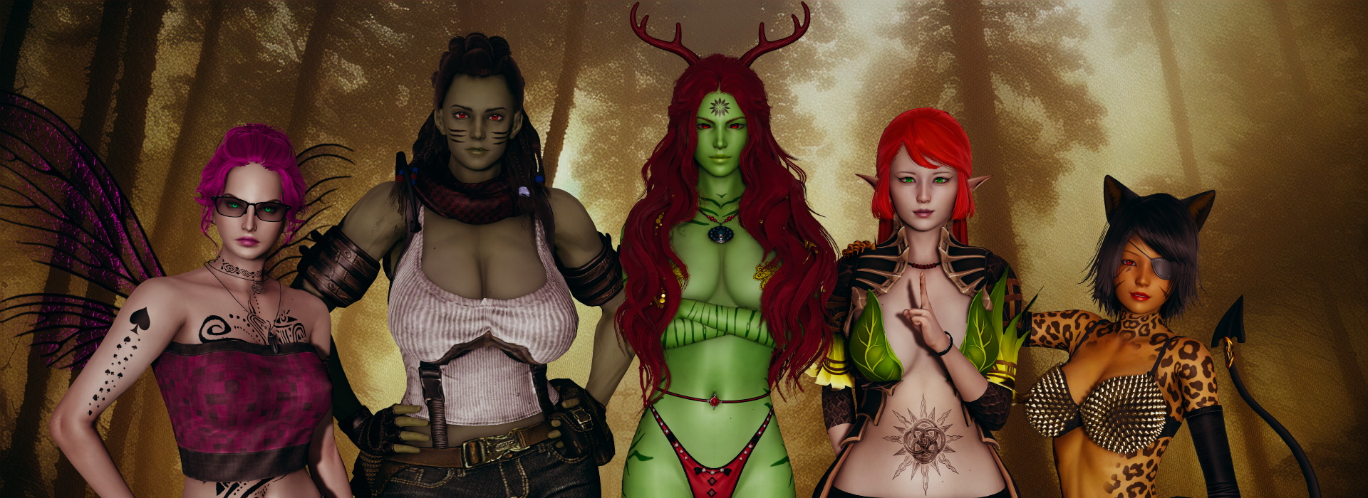 被遗弃星球的女王们Dominas of the Forsaken Planet v0.7汉化版