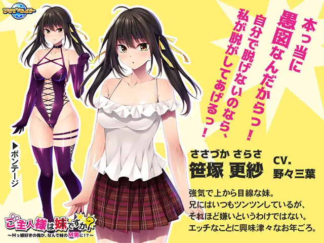 主人是你姐姐吗?为什么一个M女的情人要成为妹妹的M男汉化版