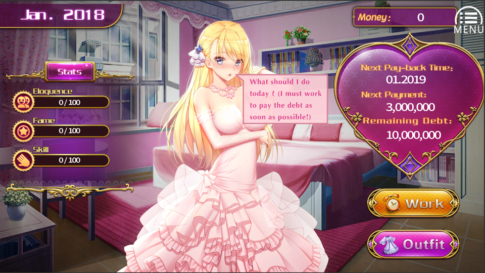 负债千金！Broke Girl v1.12官方中文版下载