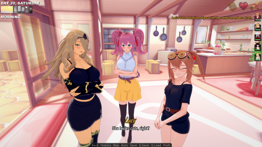 英雄后宫公会 Hero's Harem Guild v0.1.2.3b汉化版下载