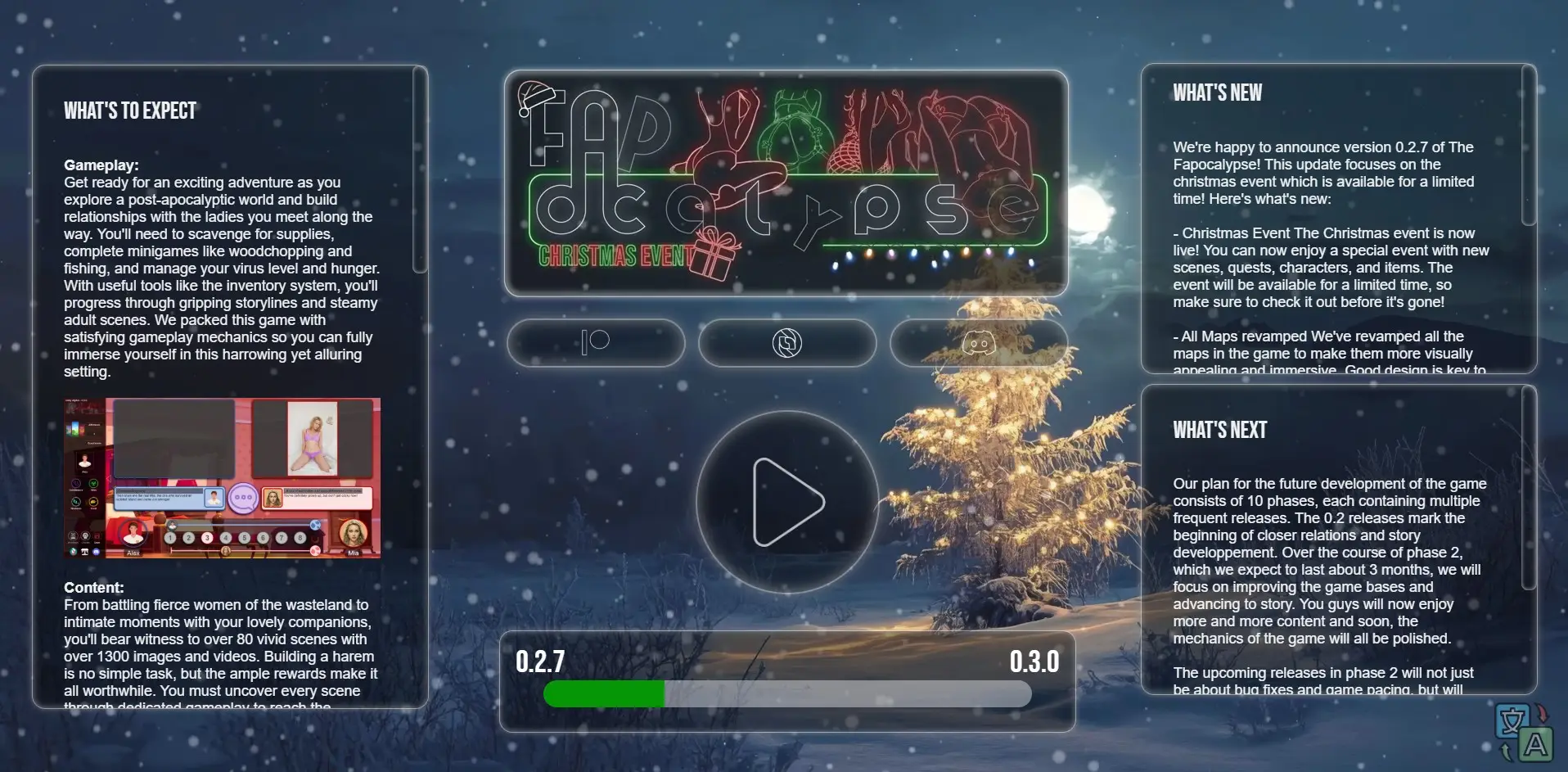 末日启示录 The Fapocalypse v0.4.0a浏览器汉化版