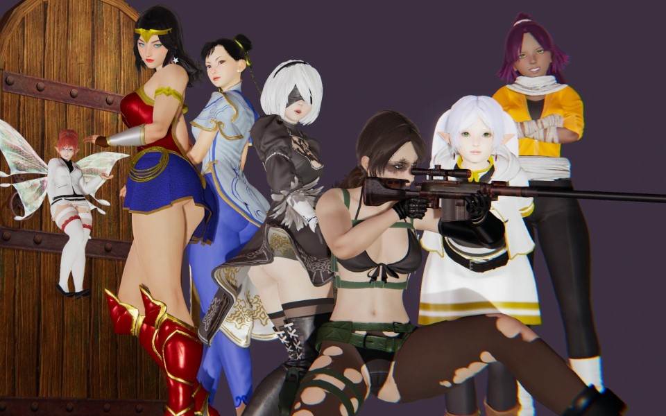 幻想后宫：女主角后门 Fantasy Harem: Heroine Backdoor v0.9750汉化版