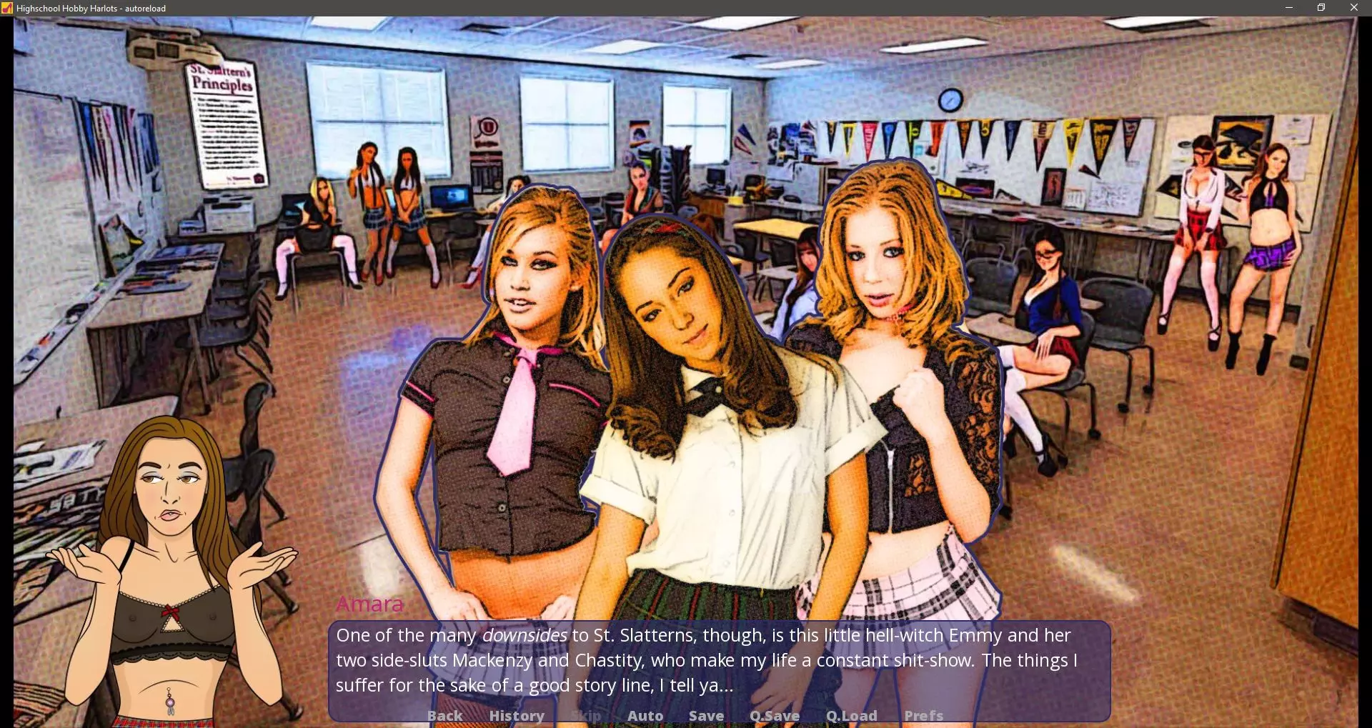 高中爱好女 High School Hobby Harlots v1.14汉化版